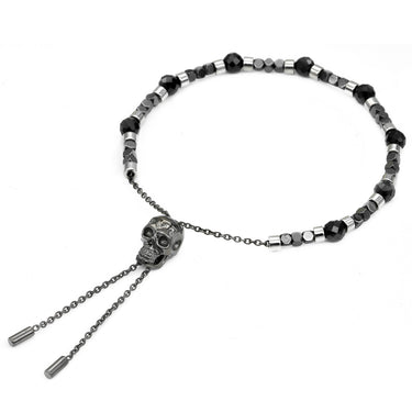 skull bead bracelet